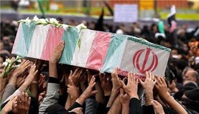 تشییع و خاکسپاری پیکر مطهر ۱۱۱ شهید گمنام در ۱۷ استان